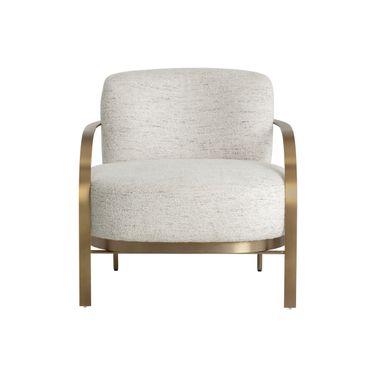 Daphne Lounge Chair In Hailey Moon