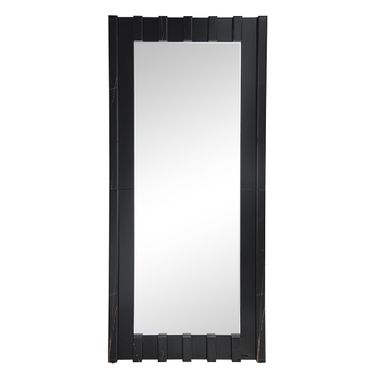 Dara Floor Mirror In Black