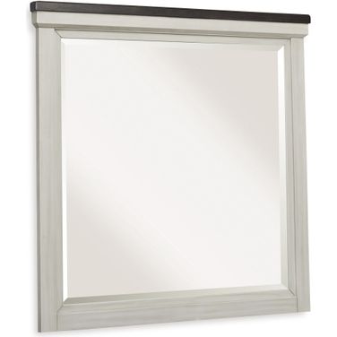 Darborn Gray And Brown Bedroom Mirror