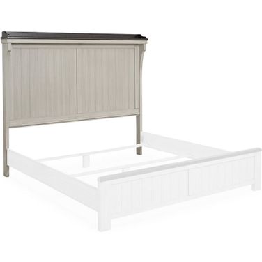 Darborn Gray/Brown King/California King Panel Headboard Only