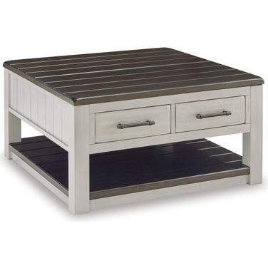Darborn Gray/Brown Lift Top Coffee Table
