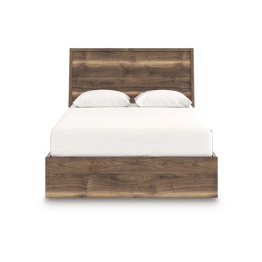 Darcalli Queen Panel Bed In Brown