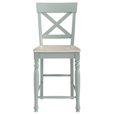 Darcy Counter Chair Set of 2 In Green