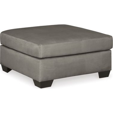 Darcy Ottoman In Cobblestone
