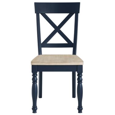 Darcy Side Chair Set of 2 In Blue