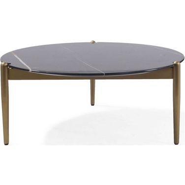 Dario Black Marble Top Coffee Table