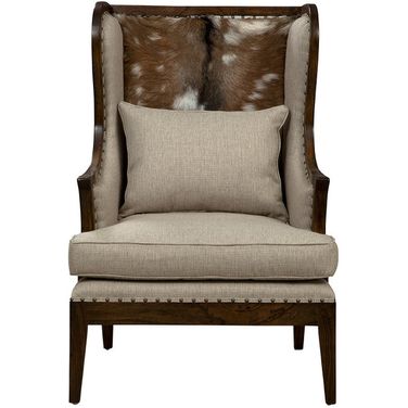 Dark Billings Wing Chair