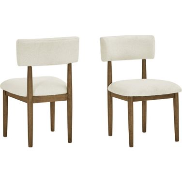 Darla Dining Side Chair Set of 2 In Walnut