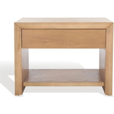 Darnell Wood 1 Drawer Nightstand In Natural