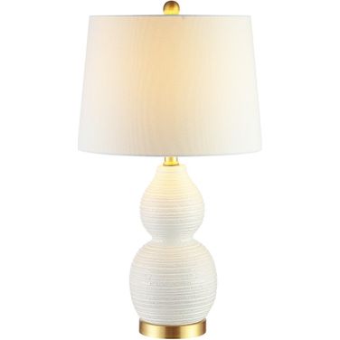 Darsa Table Lamp in White