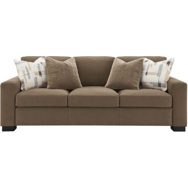 Darya Sofa with 4 Pillows In Brown