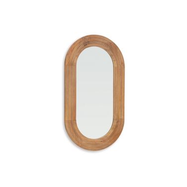 Daverly Accent Mirror In Brown