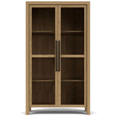 Davie Display Cabinet In Pale Oak