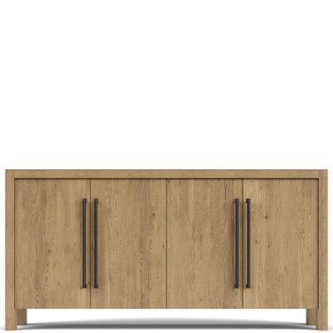 Davie Server In Pale Oak