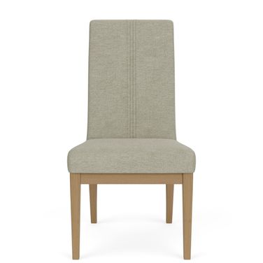 Davie Upholstered Side Chair Set of 2 In Pale Oak