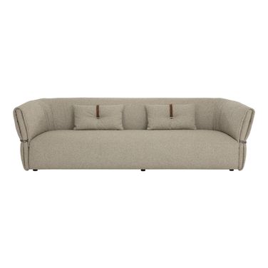 Davisville Sofa In Cappuccino and Black
