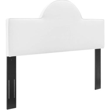 Dawn King/California King Performance Velvet Headboard In White