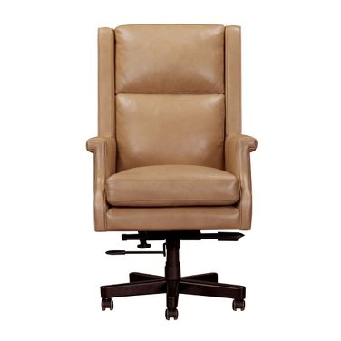 Dc132 Leather Desk Chair In Renaissance Clay