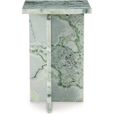 Deaconwell Accent Table In White and Green