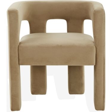 Deandre Contemporary Chair In Light Brown