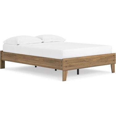 Deanlow Full Platform Bed In Honey