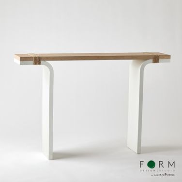 Debby Console In White