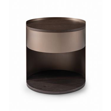 Debrah Montessa Bed Stand In Dark Grey