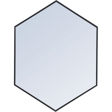 Decker Black Hexogon Mirror MR4430BK