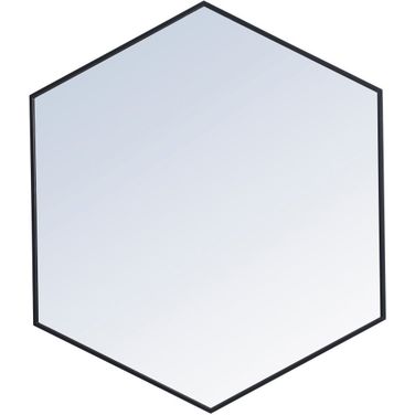 Decker Black Hexogon Mirror MR4541BK