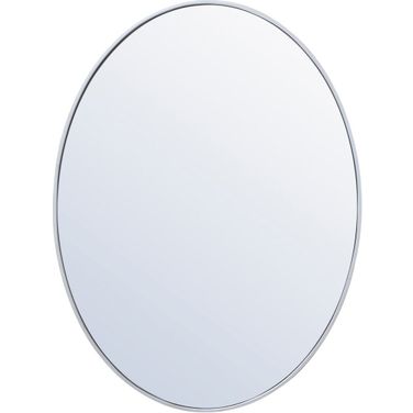 Decker Silver Oval Mirror MR4630S