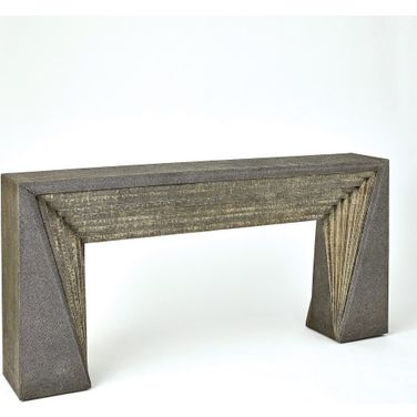Deco Console In Nickel