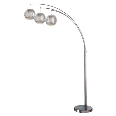 Deion Arc Lamps In Grey