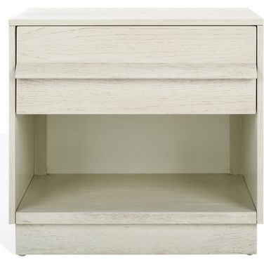 Deirdra 1 Drawer Nightstand In White Wash