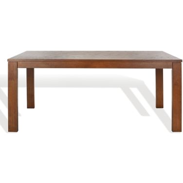 Deirdra Wood Rectangle Dining Table In Medium Oak