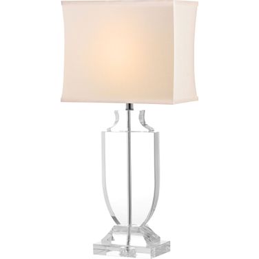 Deirdre Clear 28 Inch Crystal Urn Lamp