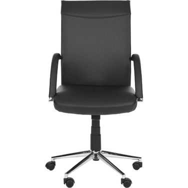 Dejana Black and Silver Desk Chair