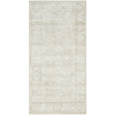 Dekor Vintage 2' x 4' Vintage Indoor Rug In Ivory Beige