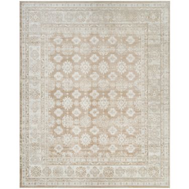 Dekor Vintage 7'10" x 9'10" Vintage Indoor Rug In Cream Beige