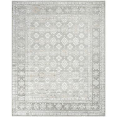 Dekor Vintage 7'10" x 9'10" Vintage Indoor Rug In Grey