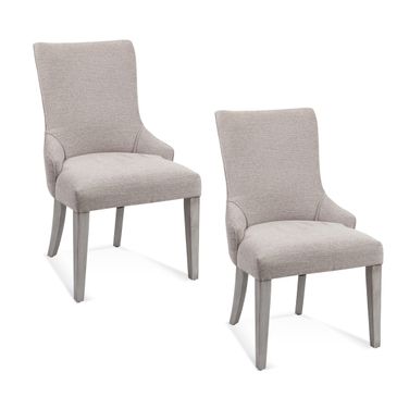 Delaney Chair Set of 2 In Gray