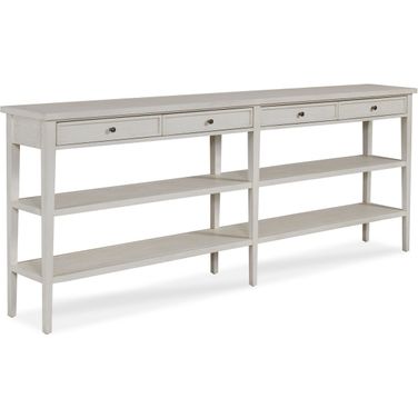 Delaney Console In Off White