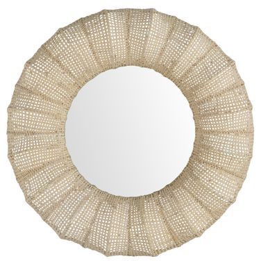 Delilah Mirror In Winter White