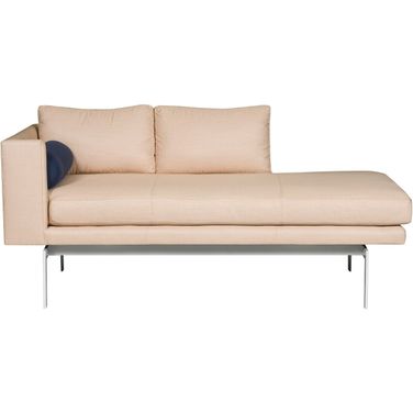 Dellafield Outdoor Left Sette In White and Beige