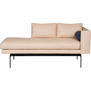 Dellafield Outdoor Right Sette In Black and Beige