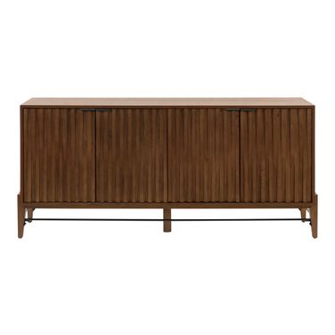 Delray Office Console Credenza In Brown