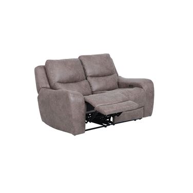 Demetrius Power Loveseat In Brown