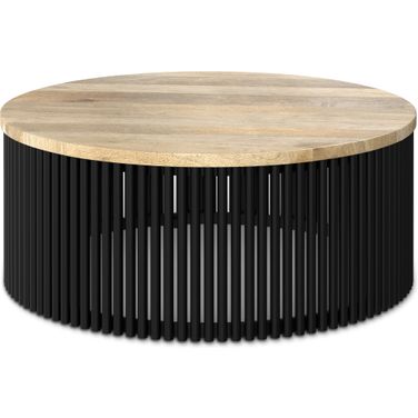 Demy Coffee Table In Natural and Black
