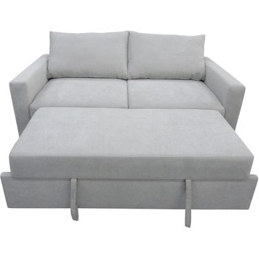 Dena Sleeper Sofa In Light Grey