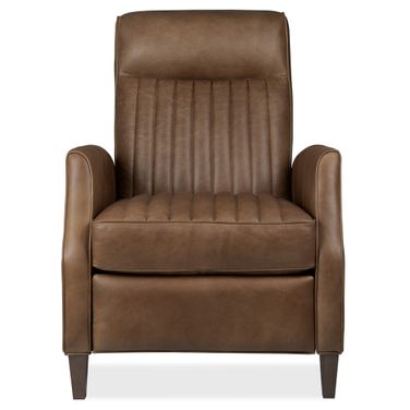 Denver Push Back Recliner In Brown