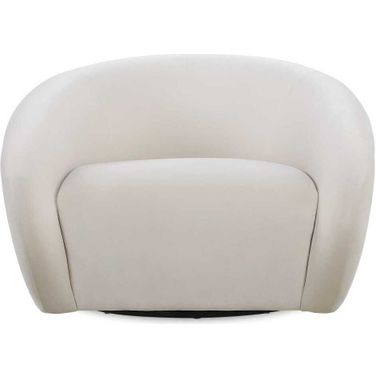 Desoto Swivel Chair In Cream